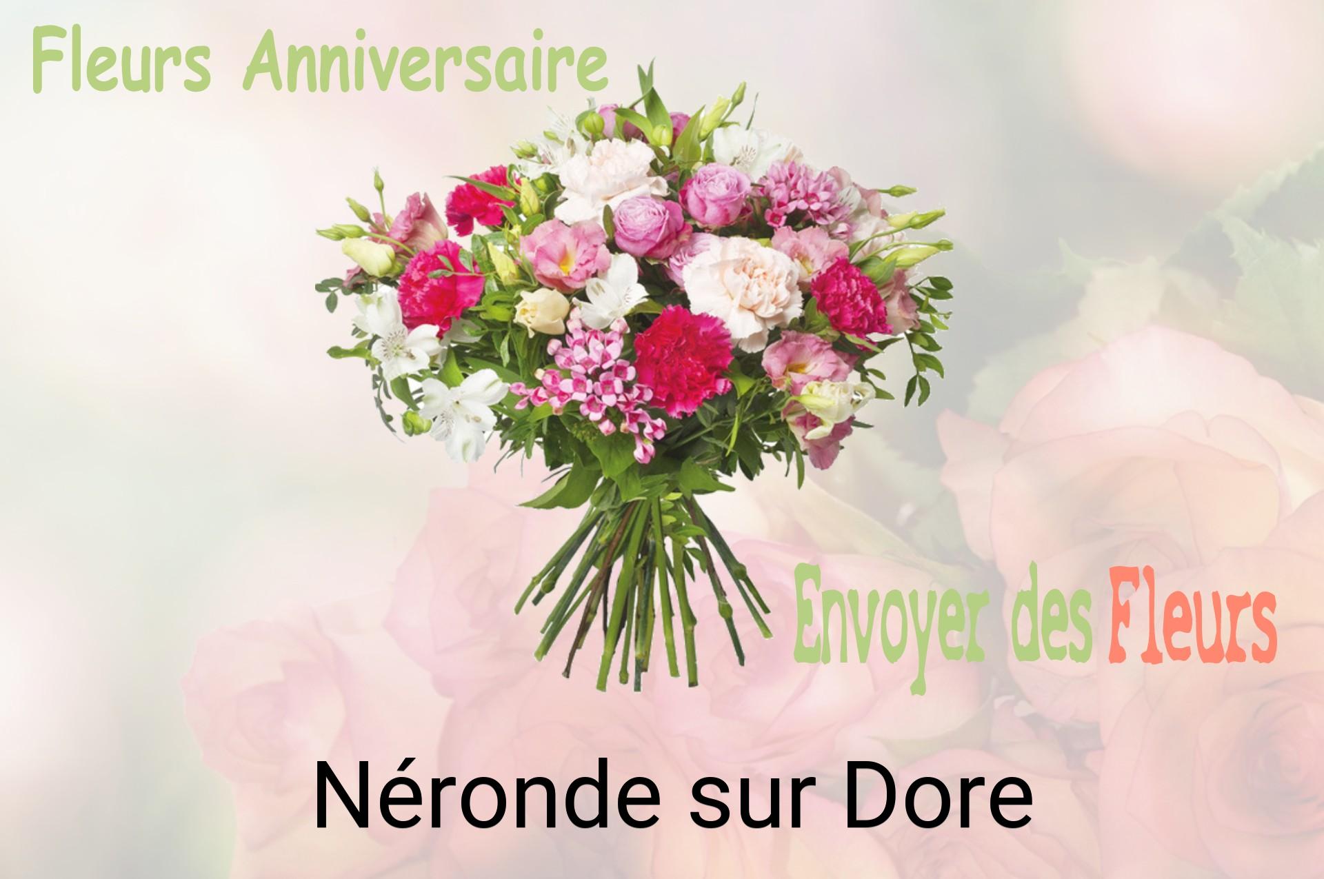 Bouquet de fleurs d’anniversaire livré à Néronde-sur-Dore
